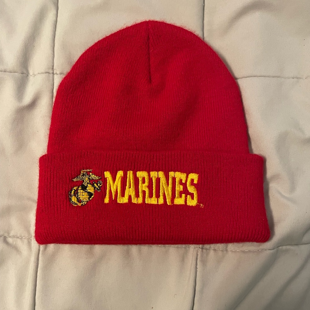 Red Marines beanie